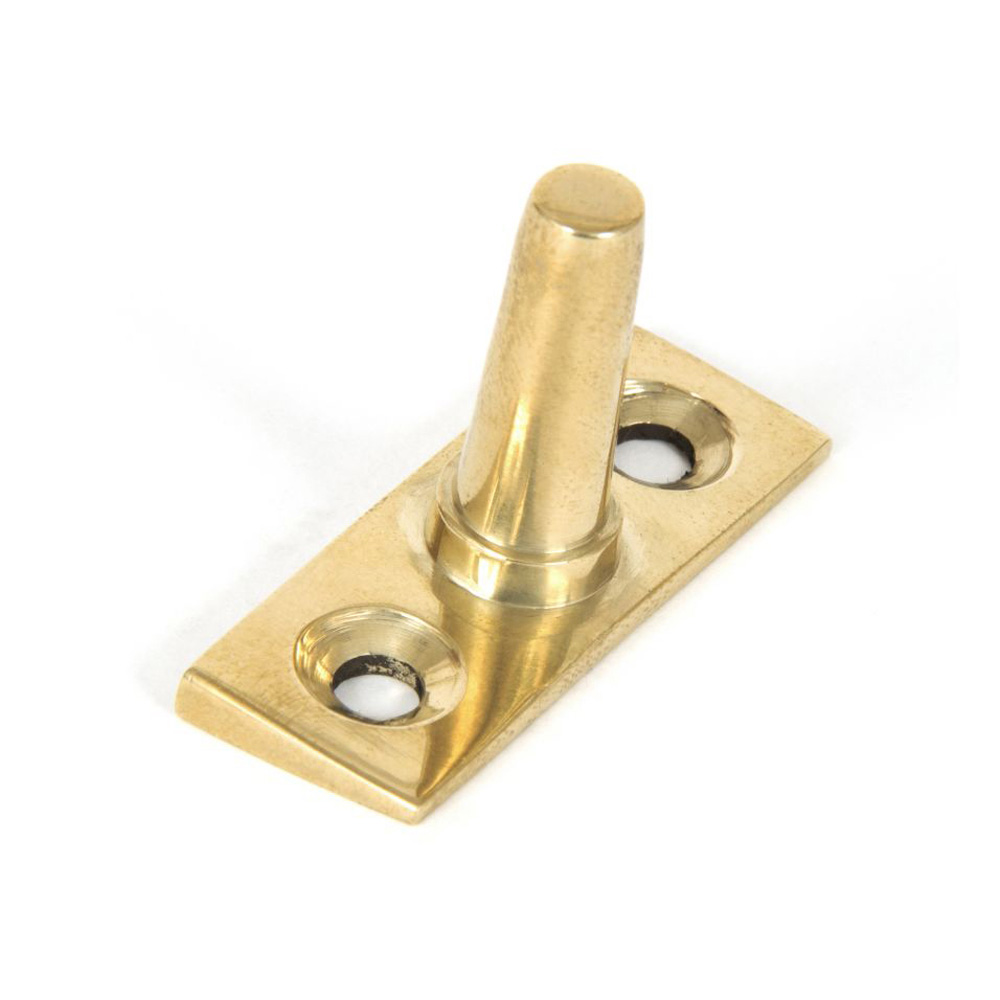 From the Anvil Bevel Stay Pin - Polished Brass